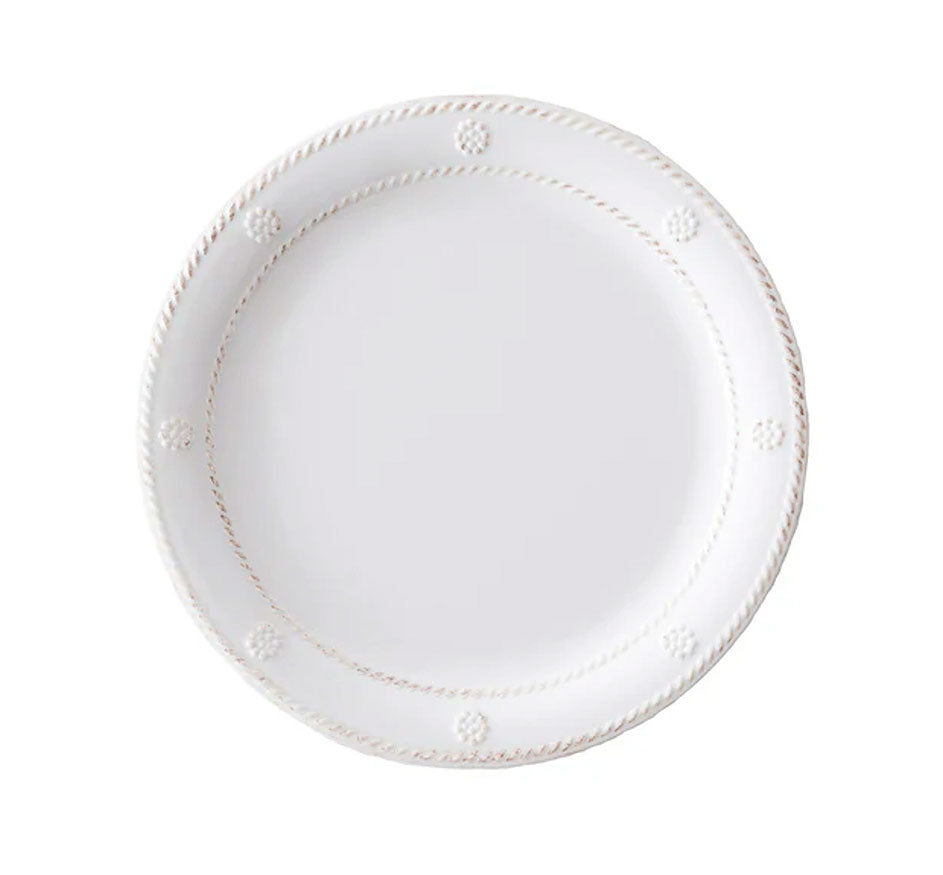 Berry & Thread Melamine Dessert/Salad Plate - Whitewash