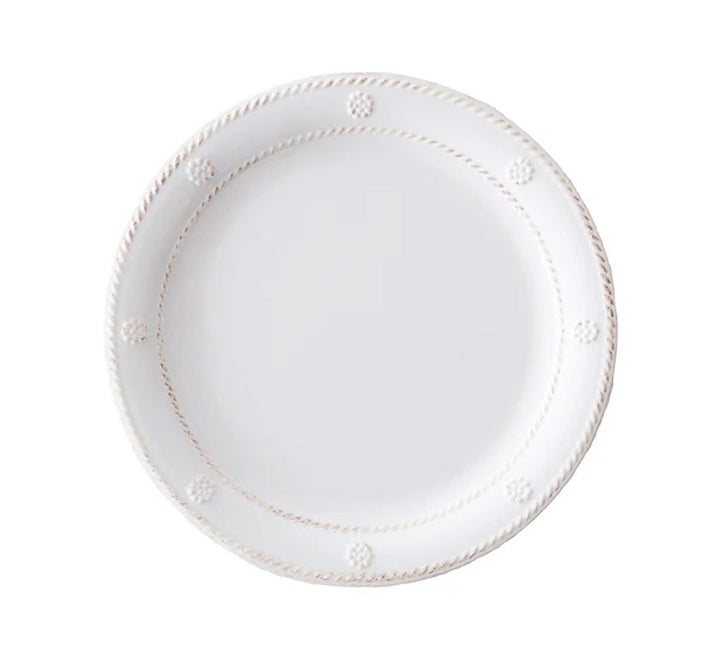 Berry & Thread Melamine Dessert/Salad Plate - Whitewash