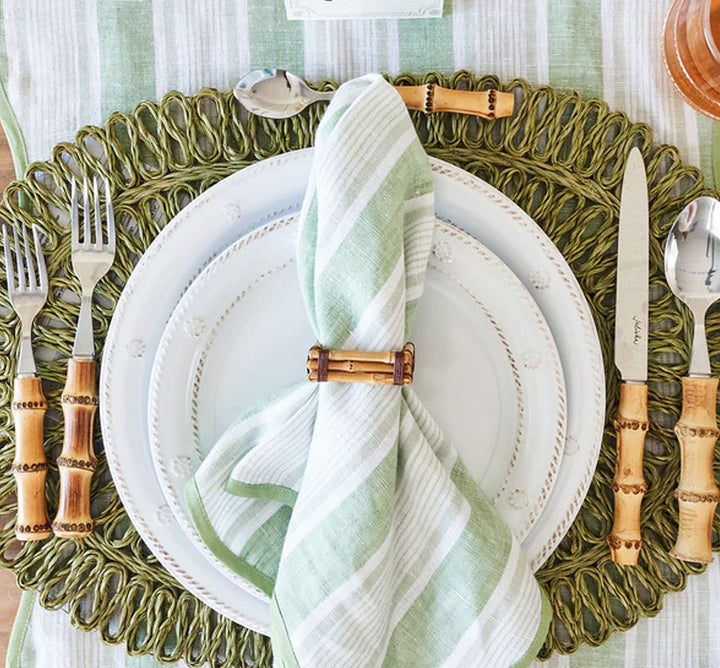 Berry & Thread Melamine Dinner Plate - Whitewash