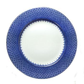 Lace Bread Plate in Blue