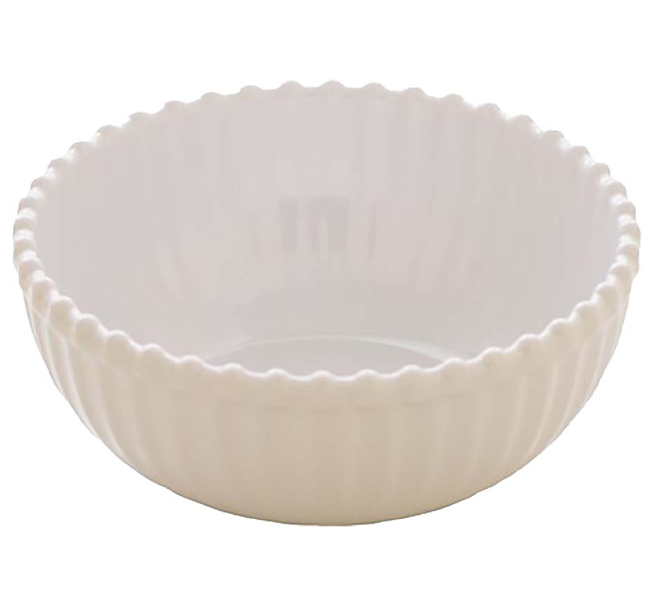 Beaded Pearl Melamine Cereal Bowl