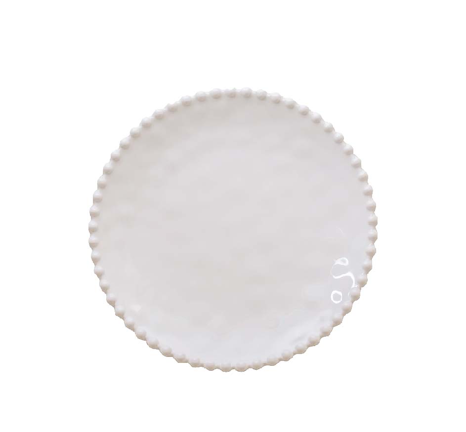 Beaded Pearl Melamine Dinnerware Collection