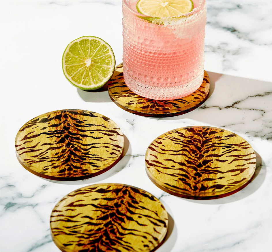 Bengal Print Coaster (Set of 4)