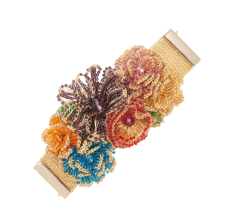 Blossom Multi Color Flower Bracelet