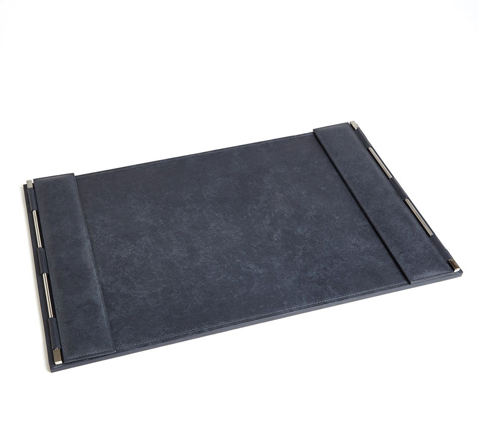 Flap Desk Blotter - Blue Wash