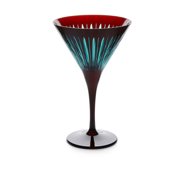 Prism Martini Glasses - 4 Colors Available