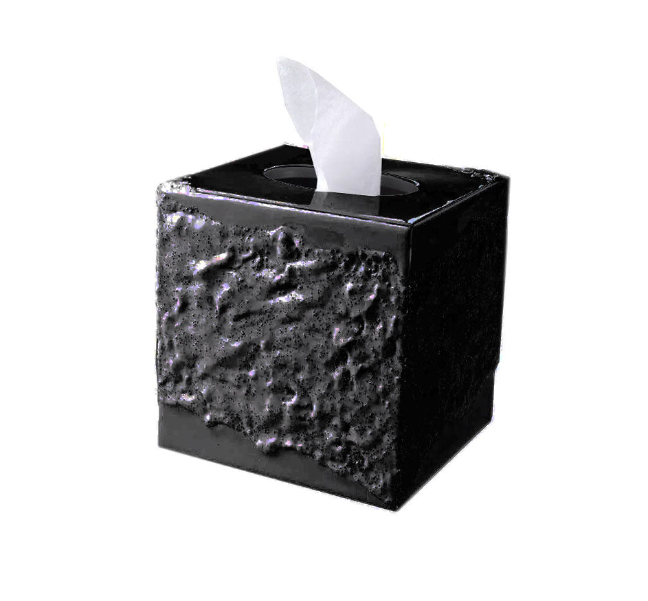 Brut Straight Tissue Box- Black