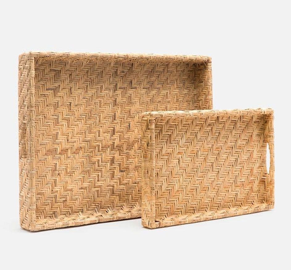 Cadie Rattan Tray