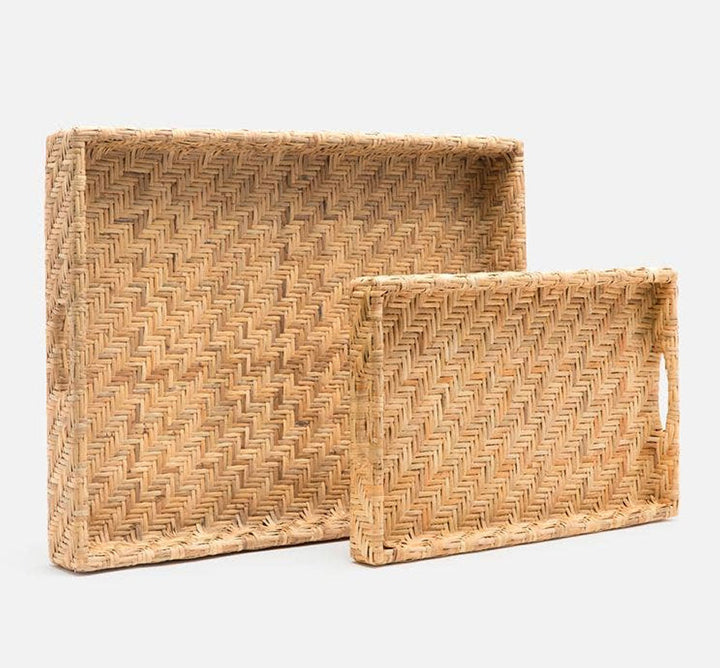 Cadie Rattan Tray