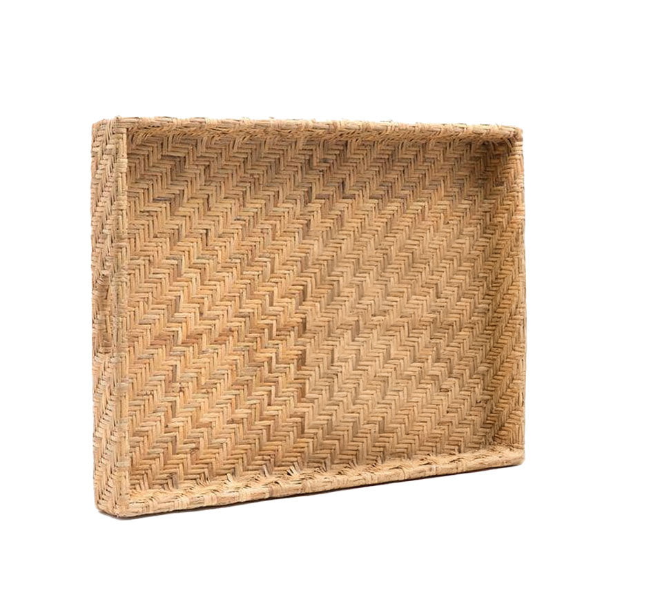 Cadie Rattan Tray
