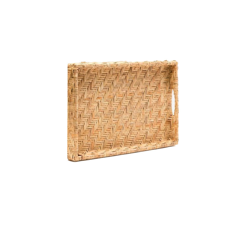 Cadie Rattan Tray
