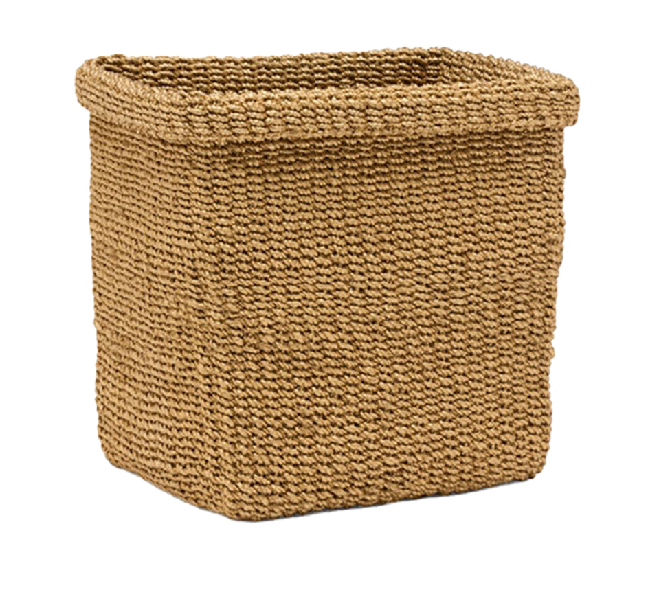 Chelston Rectangle Wastebasket in Gold
