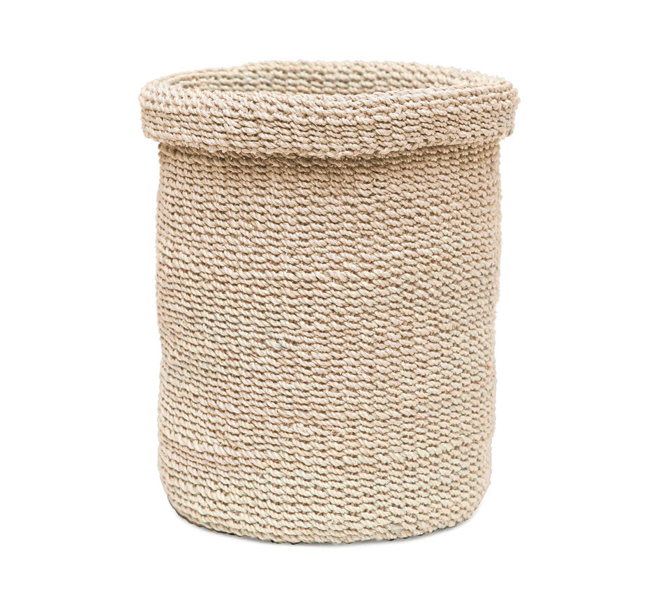 Chelston Bleached Round Waste Basket