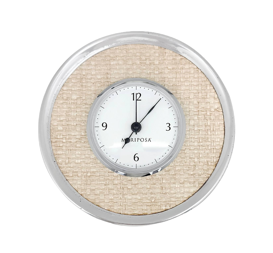Coconut Grove Signature Round Clock