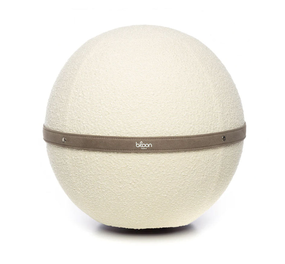 Ball Chair In Bouclette Cotton- XL