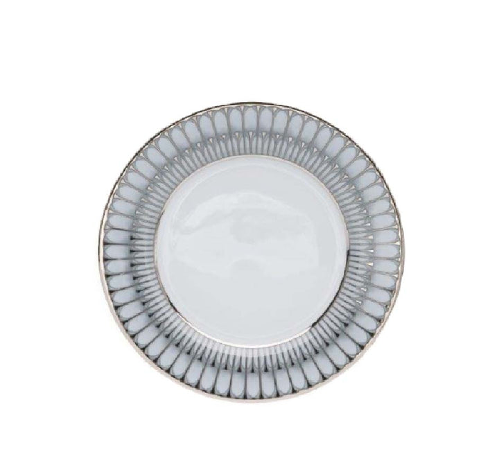 Arcades Grey & Platinum Dinnerware Collection