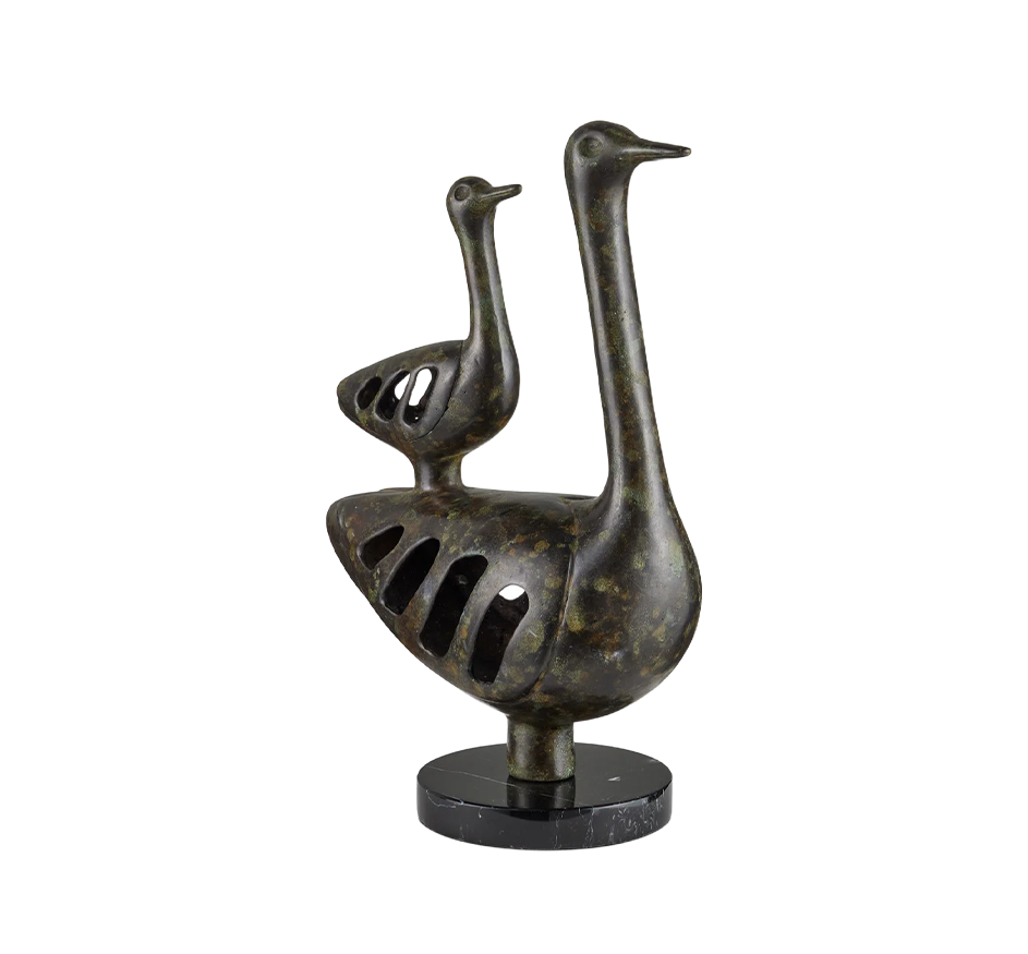 Duck Family Bronze