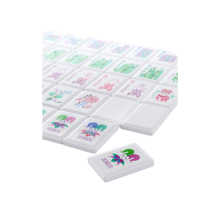 Travel Mahjong Tiles - Jardin