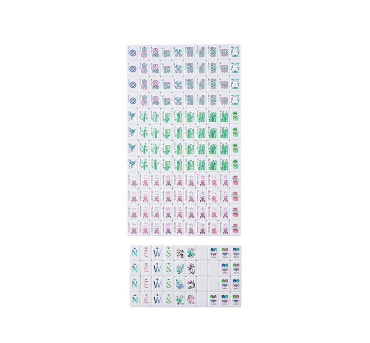 Travel Mahjong Tiles - Jardin