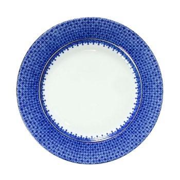 Lace Salad Plate in Blue