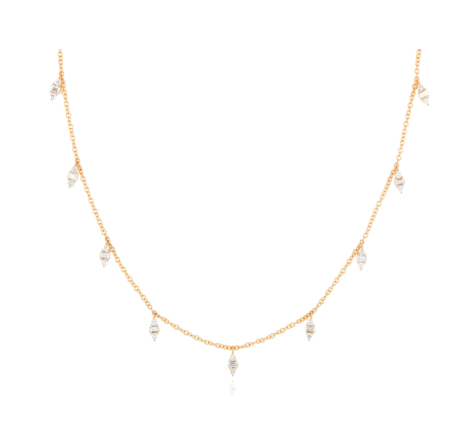 Diamond Mia Necklace 14KY
