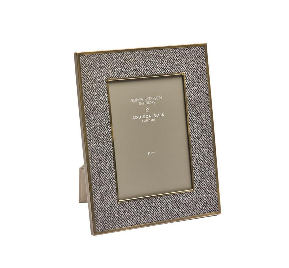 Herringbone Frame 5x7 (Available in Two Colors)