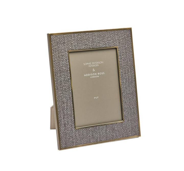 Herringbone Frame 5x7 (Available in Two Colors)