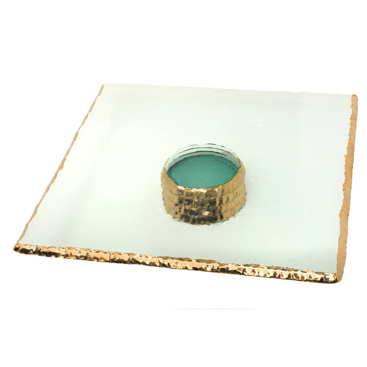 Square Pedestal Tray (2 Colors)