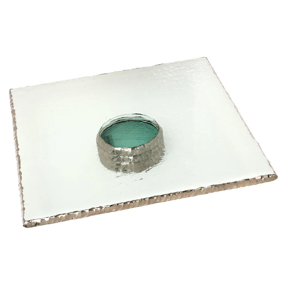 Square Pedestal Tray (2 Colors)