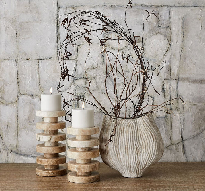 Emora Pillar Candleholder