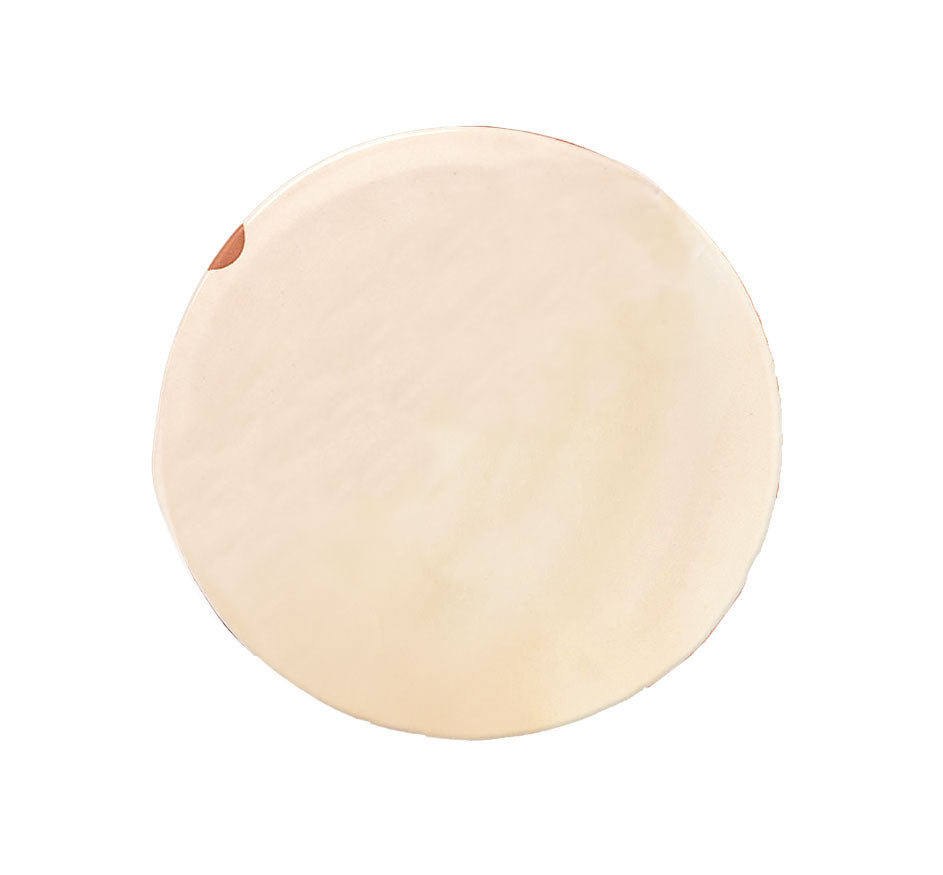 Finger Mark Salad Plate In Cream  8"