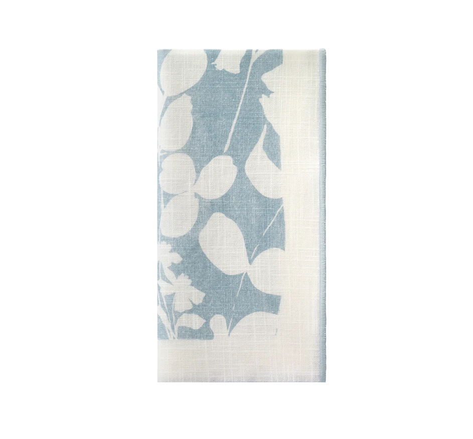 Fleur De Lin Napkin in Blue