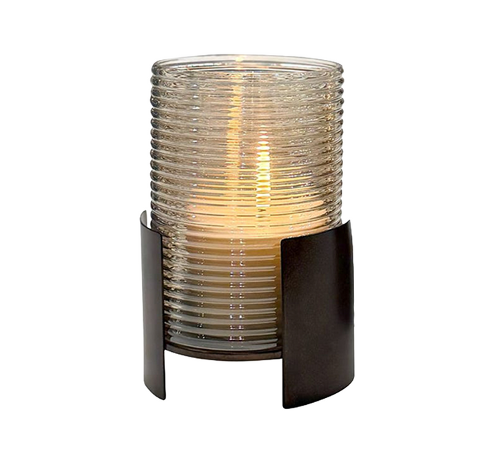Fluted Fire Candleholder