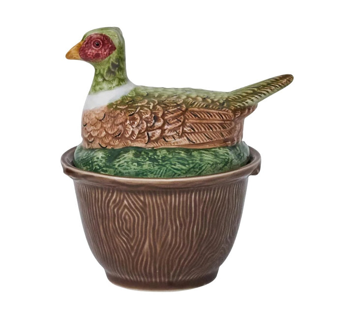 Forest Walk Pheasant Bowl with Lid