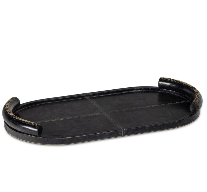 Forte Leather Tray Oval
