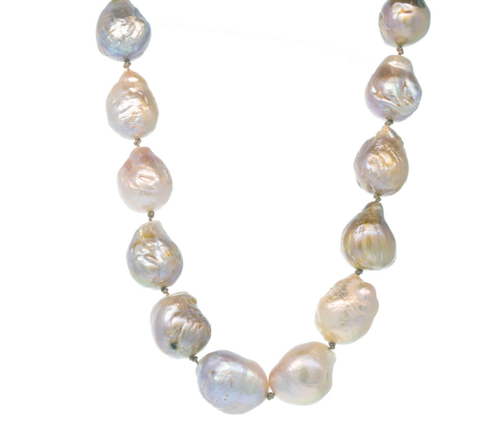 Blush Freshwater Pearl Necklace