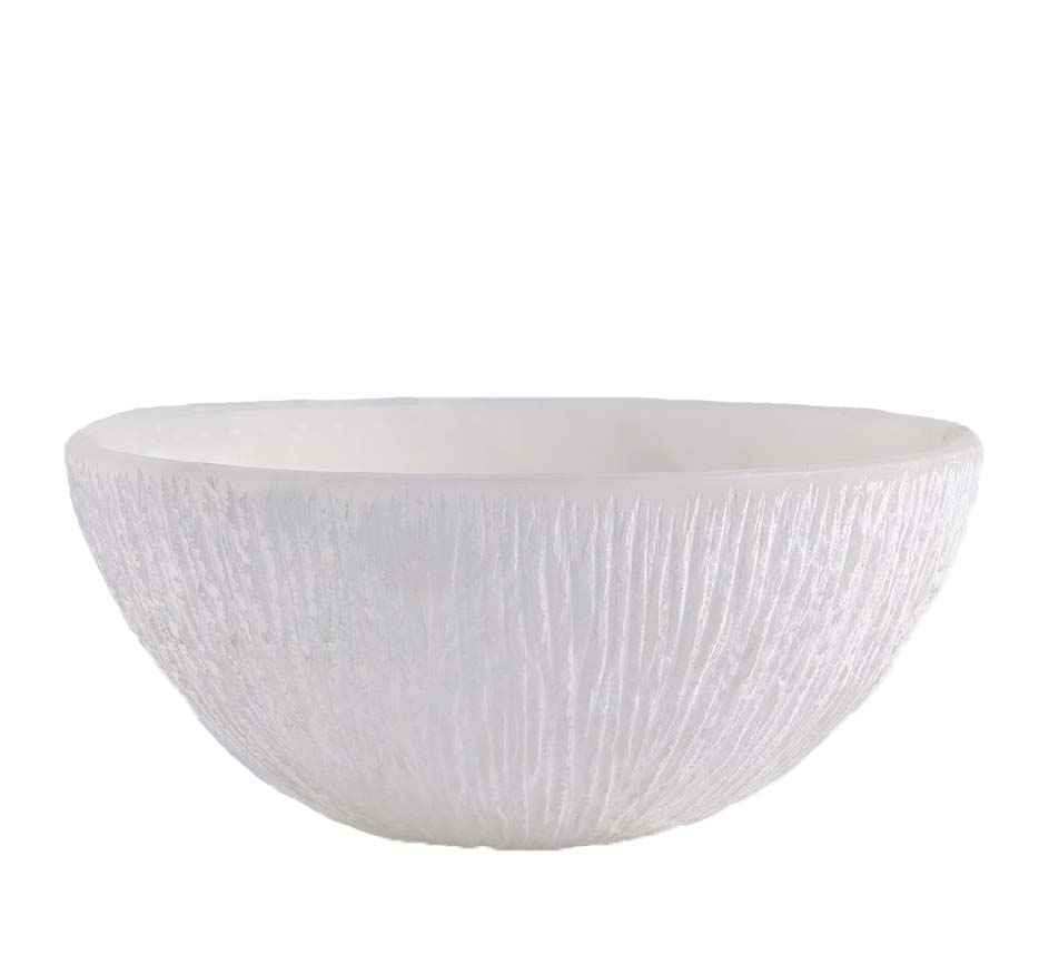 Chiseled Alabaster Bowl (Available in 4 Sizes)