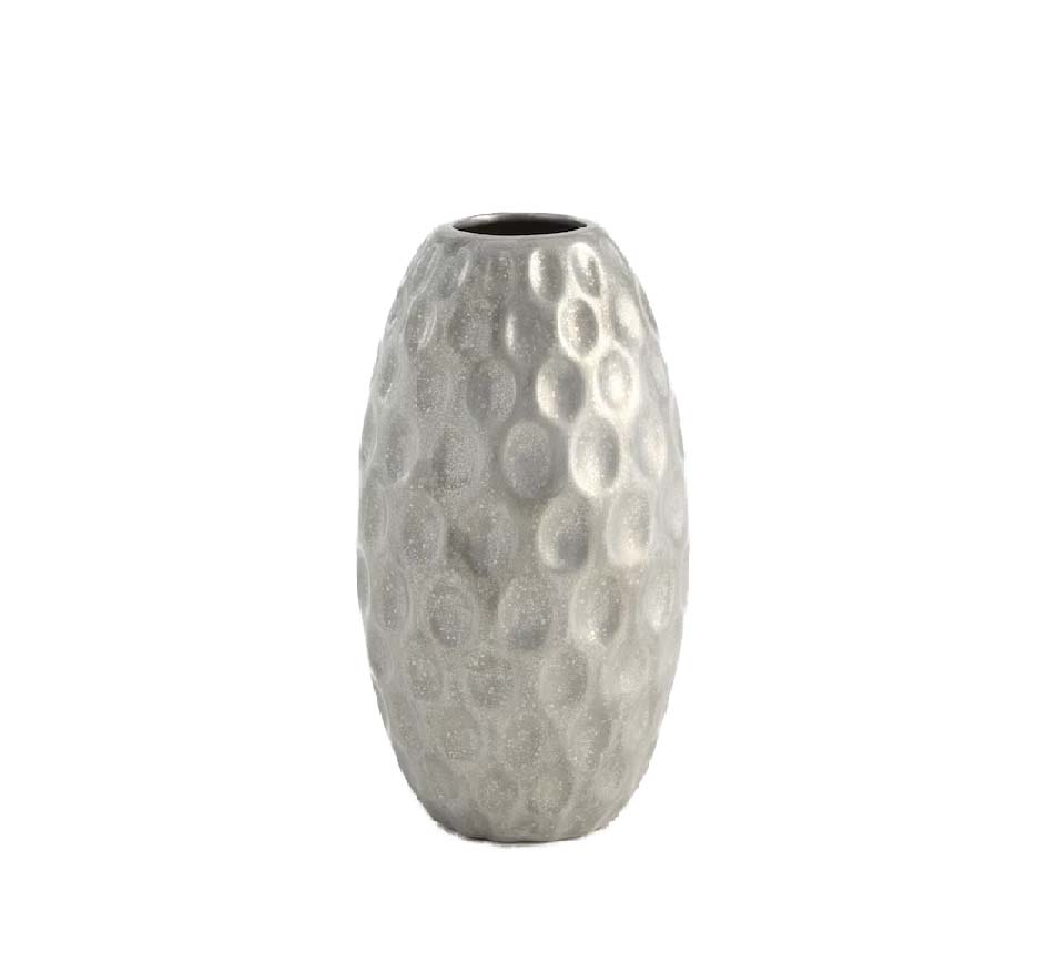 Silver Dimple Vase