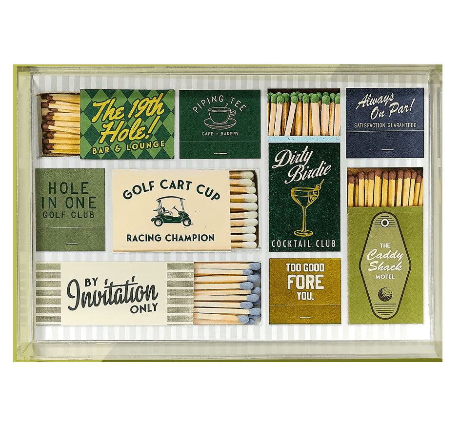 Golf Matchbook Tray Small