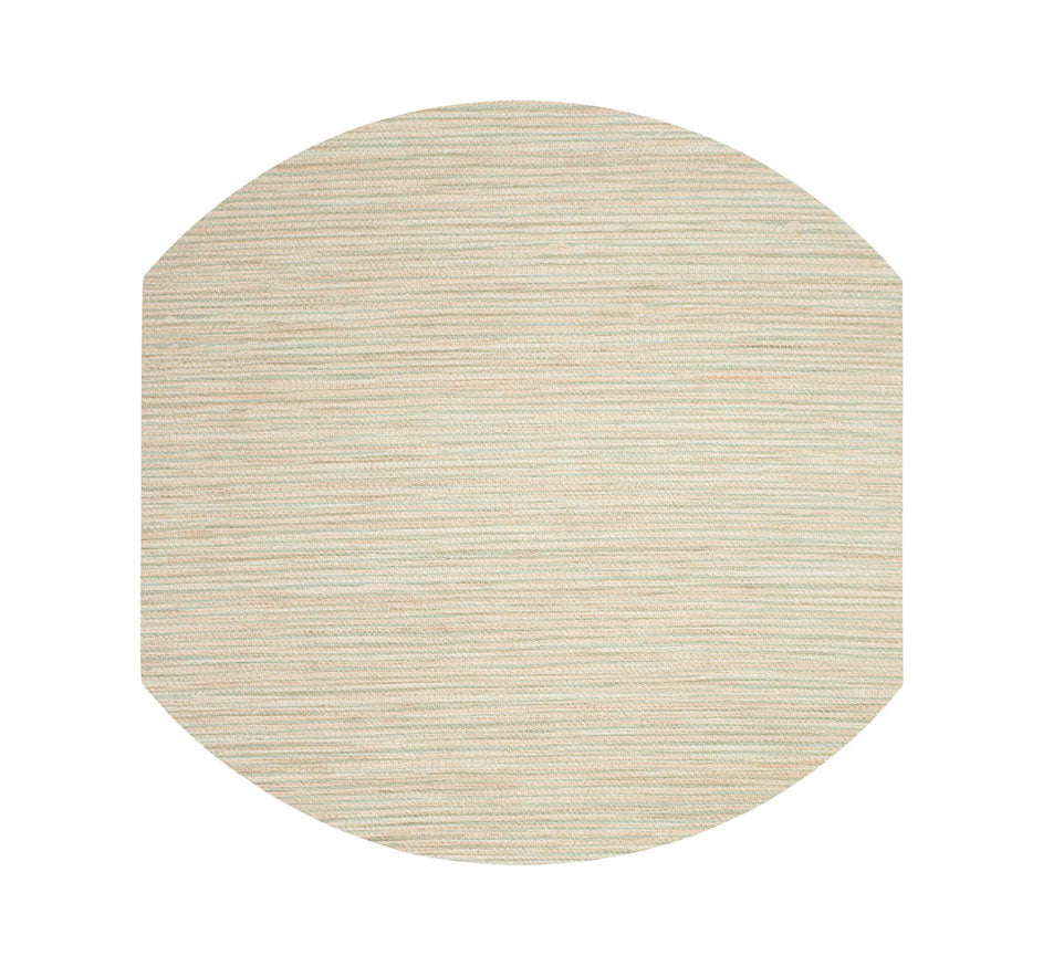 Grasscloth Elliptic Placemat in Celadon