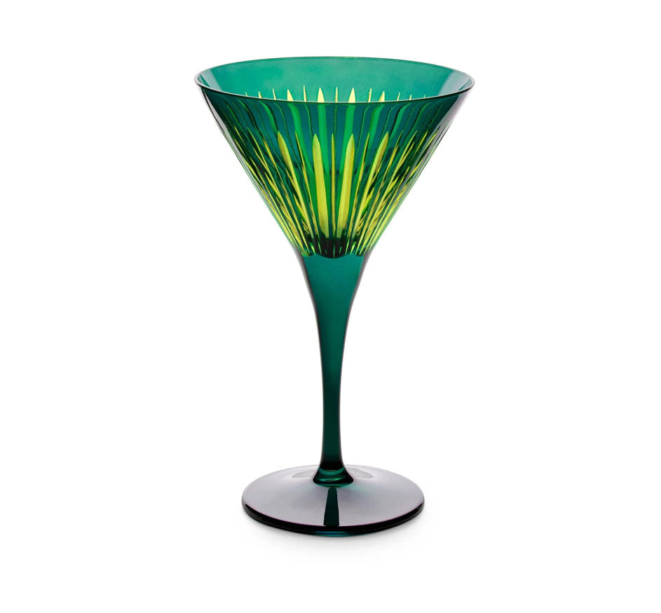 Prism Martini Glasses - 4 Colors Available