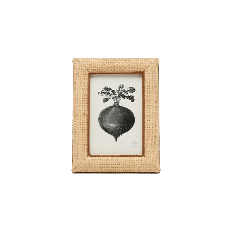 Hanford Frame in Natural & Saddle