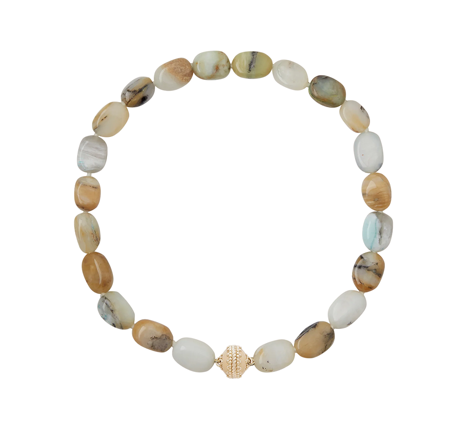 Helen Blue Opal Necklace
