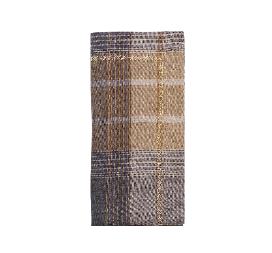 Henley Napkin Brown/Multi