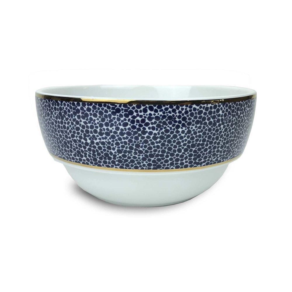 Panthera Dinnerware Collection in Indigo