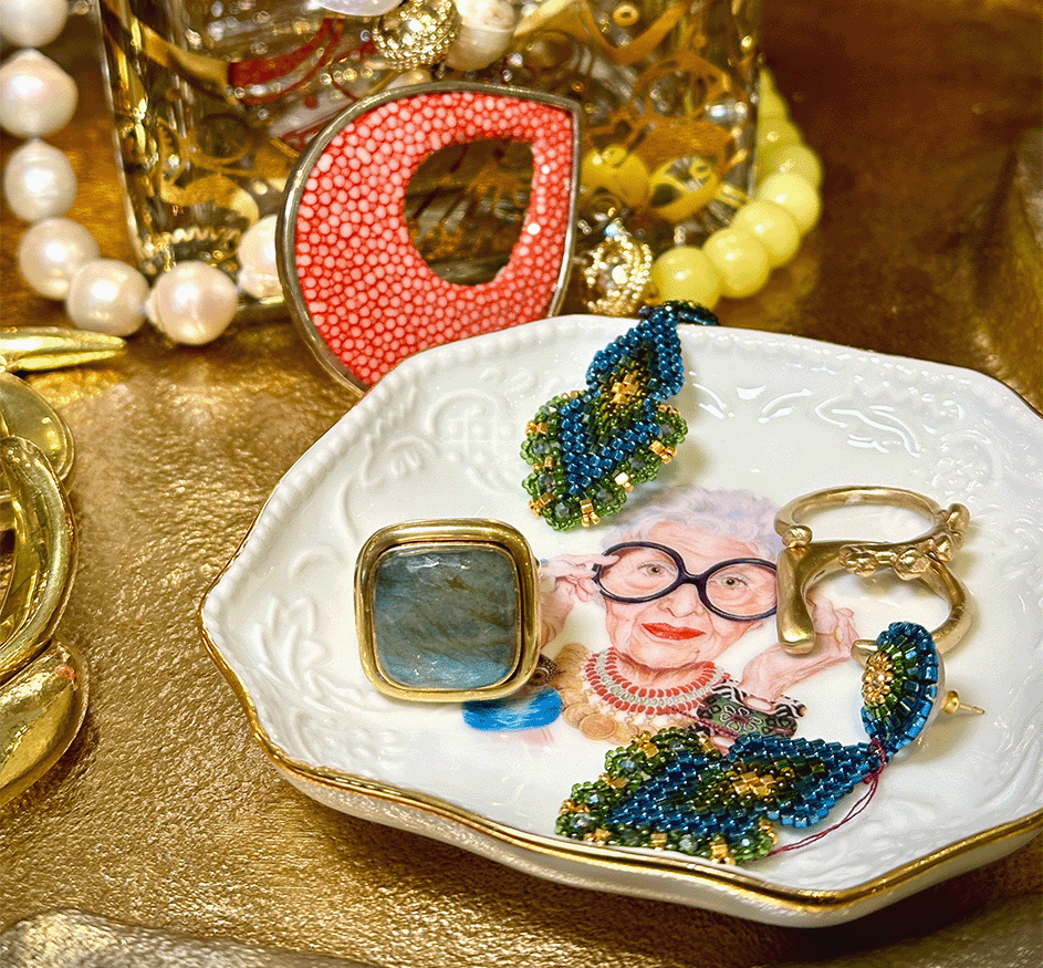 Iris Apfel Bon Bon Dish