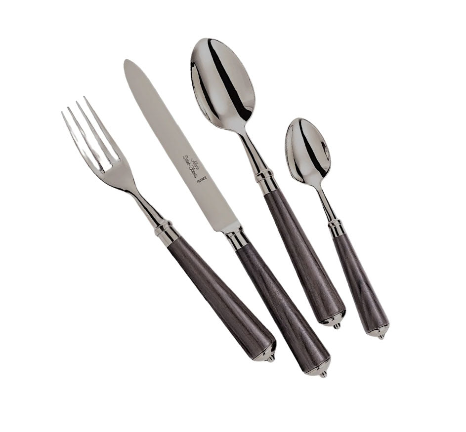 Julia 5 Piece Flatware In Rosewood