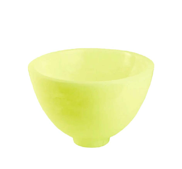 Resin Oval Vessel in Lime