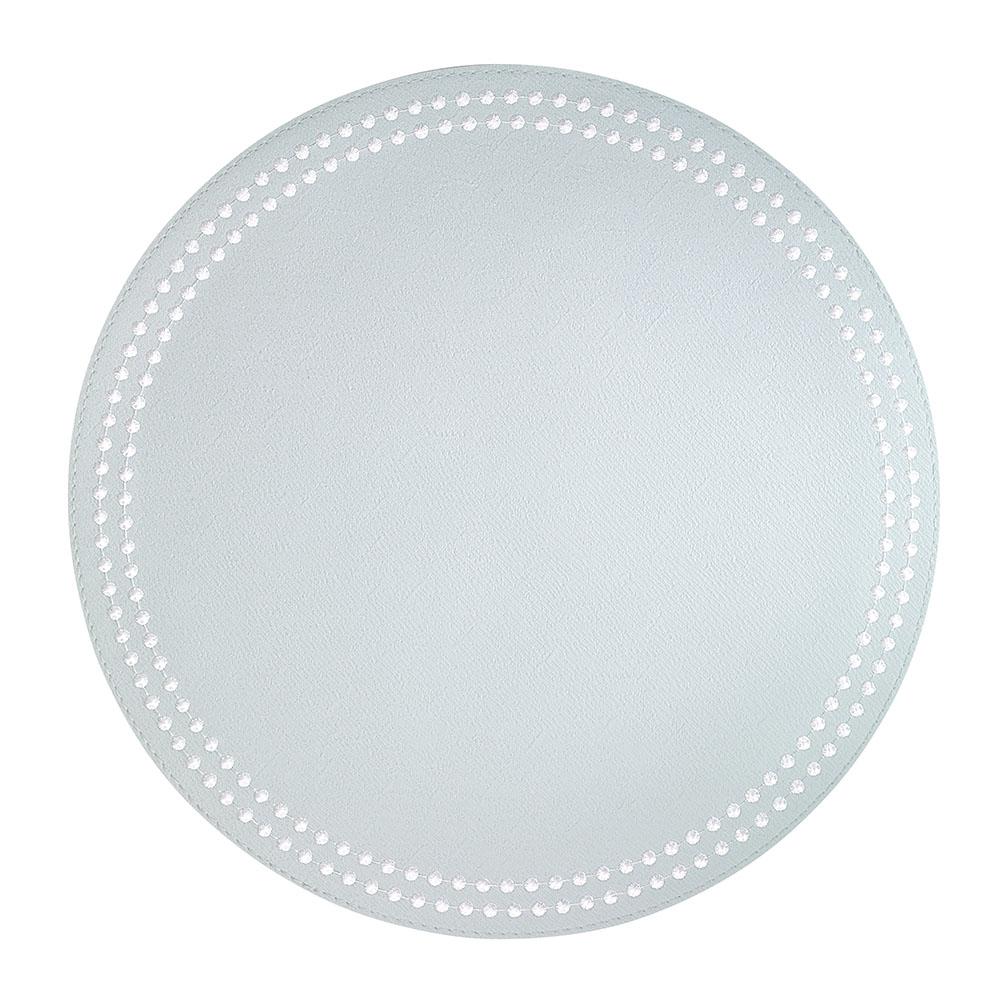 Round Pearl Placemats (Set of 4, Available in 8 Colors)