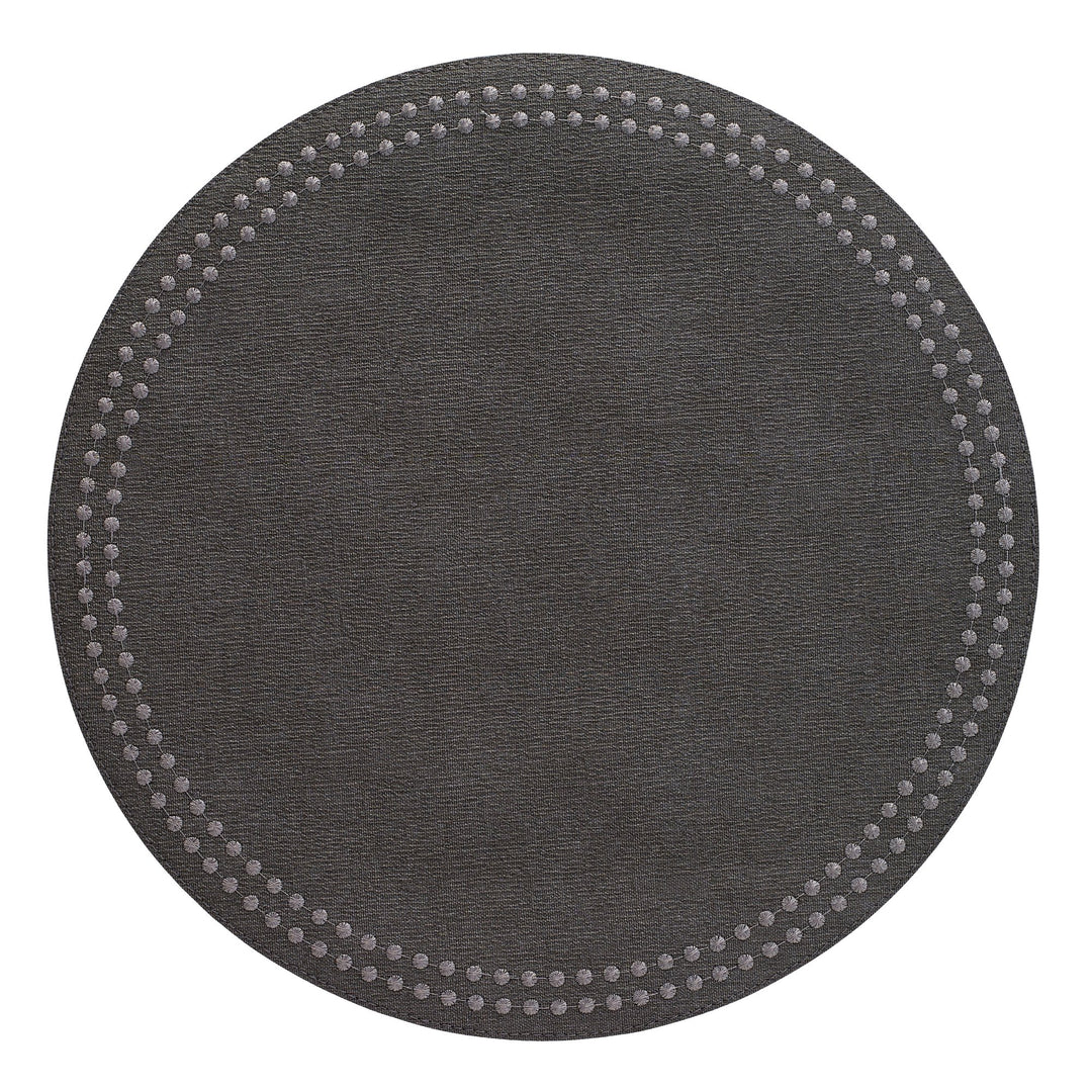 Round Pearl Placemats (Set of 4, Available in 8 Colors)